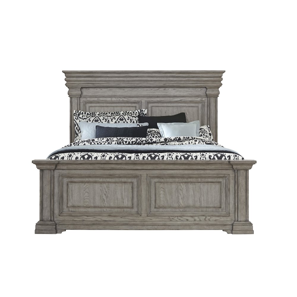 Madison Ridge Queen Panel Bed in Heritage Taupe. Picture 2