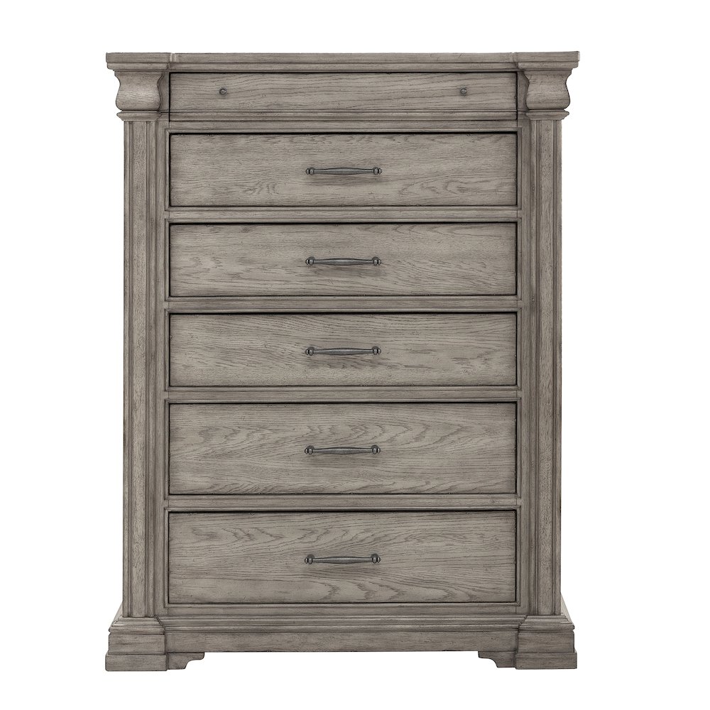 Madison Ridge 6 Drawer Chest in Heritage Taupe. Picture 2