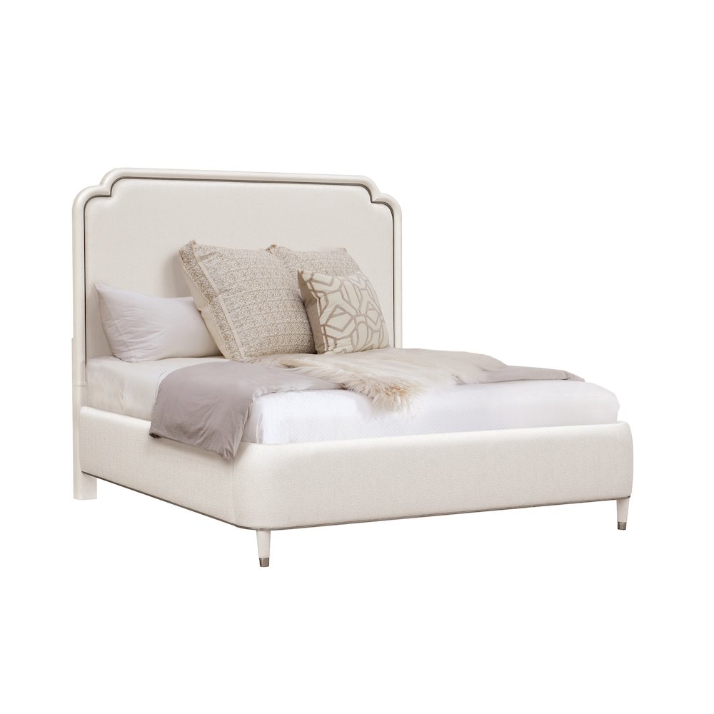 Grace Upholstered Queen Bed. Picture 2