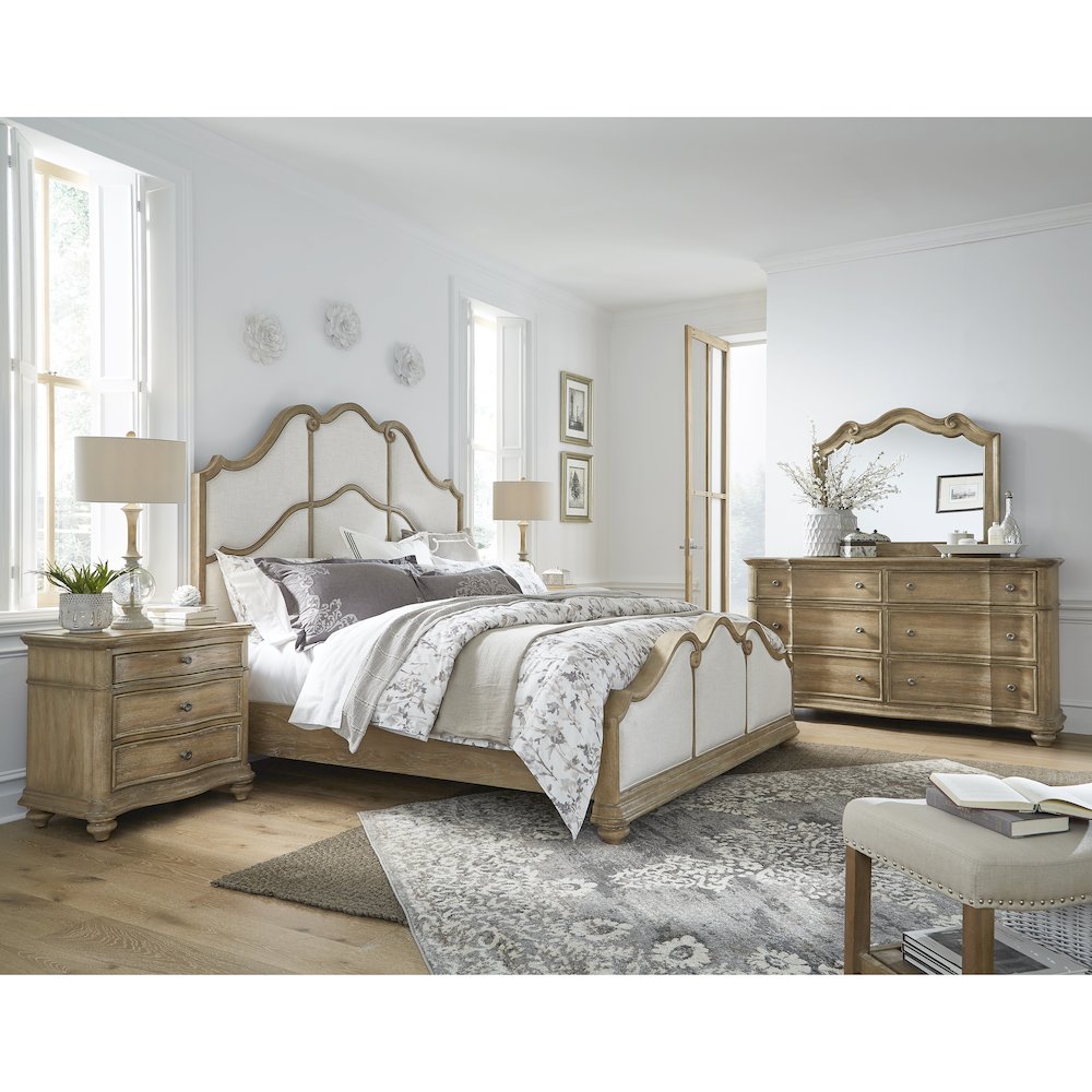 Weston Hills King Upholstered Bed. Picture 11