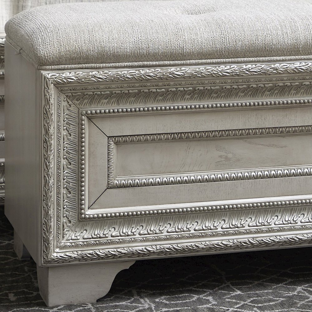Camila Cal King Upholstered Bed. Picture 6