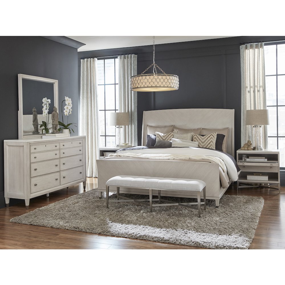 Ashby Place King Panel Bed. Picture 8