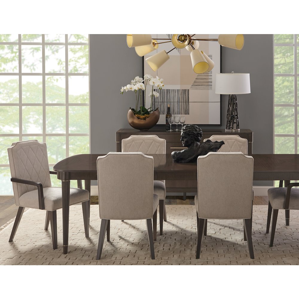 Asher Park Upholstered Arm Chair, Upholstered Finish. Picture 5
