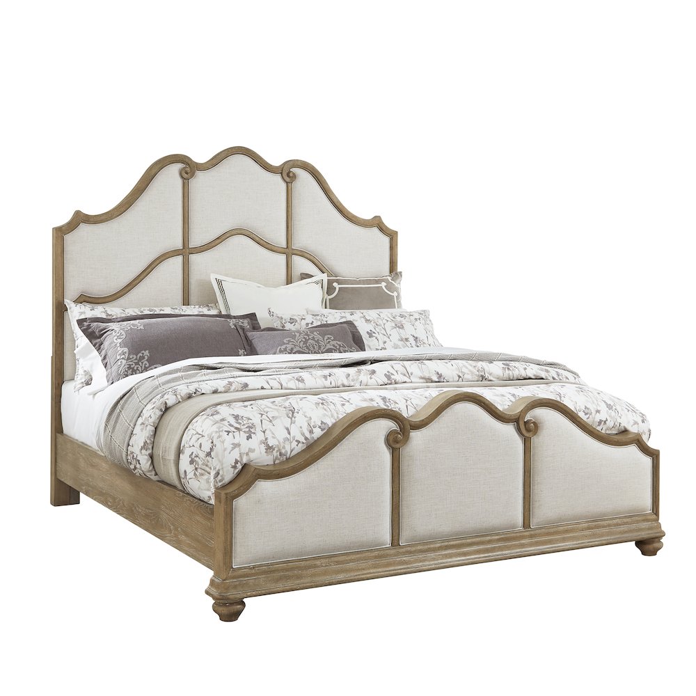 Weston Hills King Upholstered Bed. Picture 1