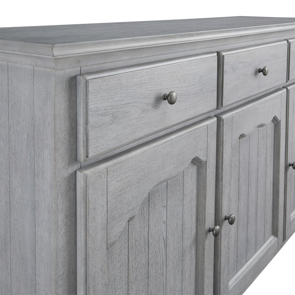 3-Door Credenza with Storage Drawers. Picture 8