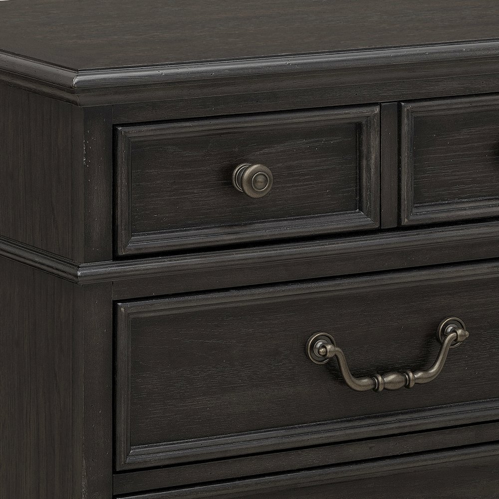 Hickory Creek 3 Drawer Nightstand. Picture 6