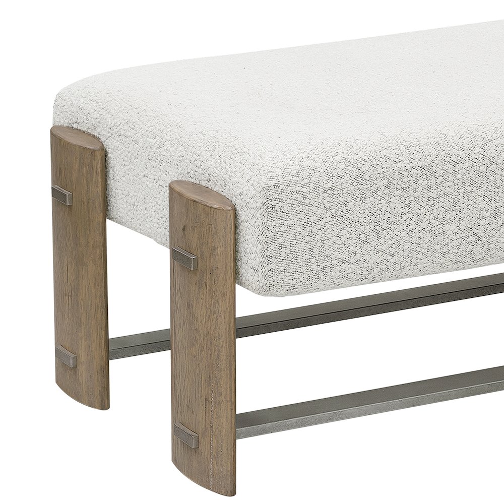 Modern Upholstered  Ottoman Bench. Picture 5