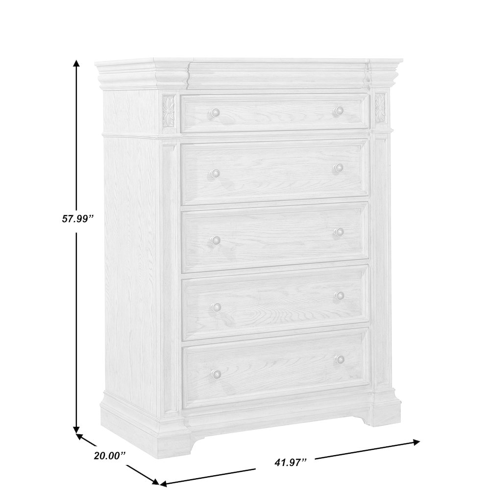 Kingsbury 6 Drawer Chest. Picture 8