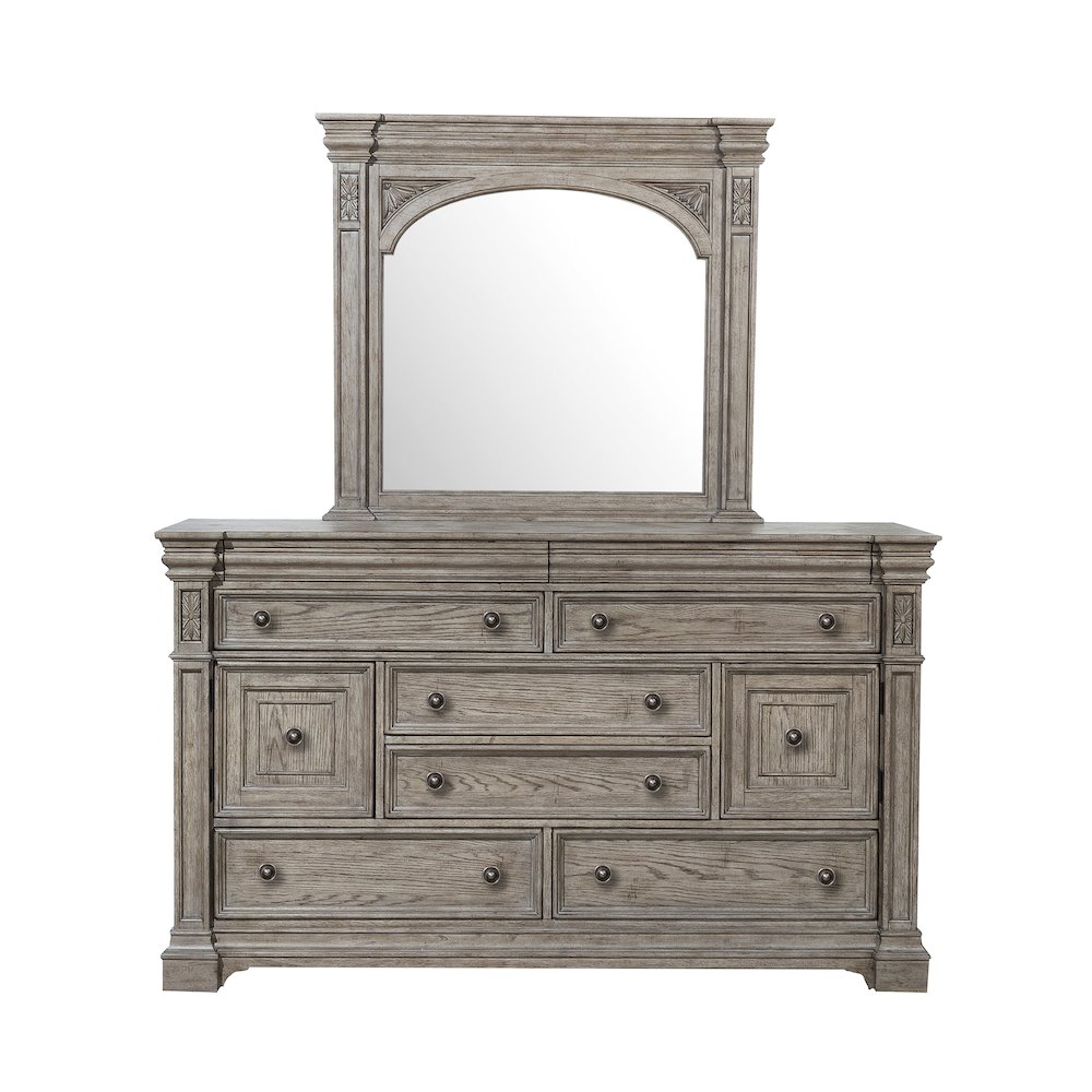 Kingsbury Dresser and Mirror. Picture 1