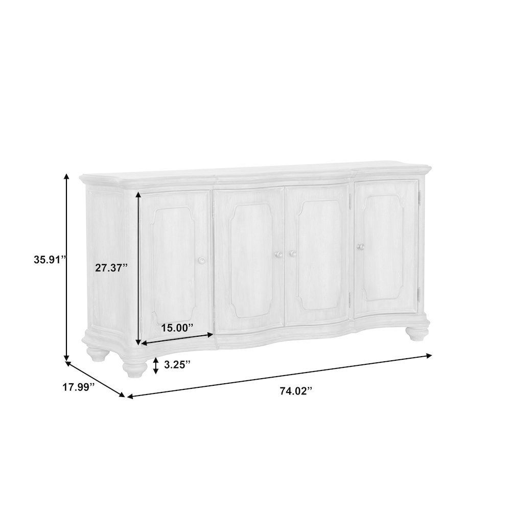 Weston Hills 4 Door Buffet. Picture 12
