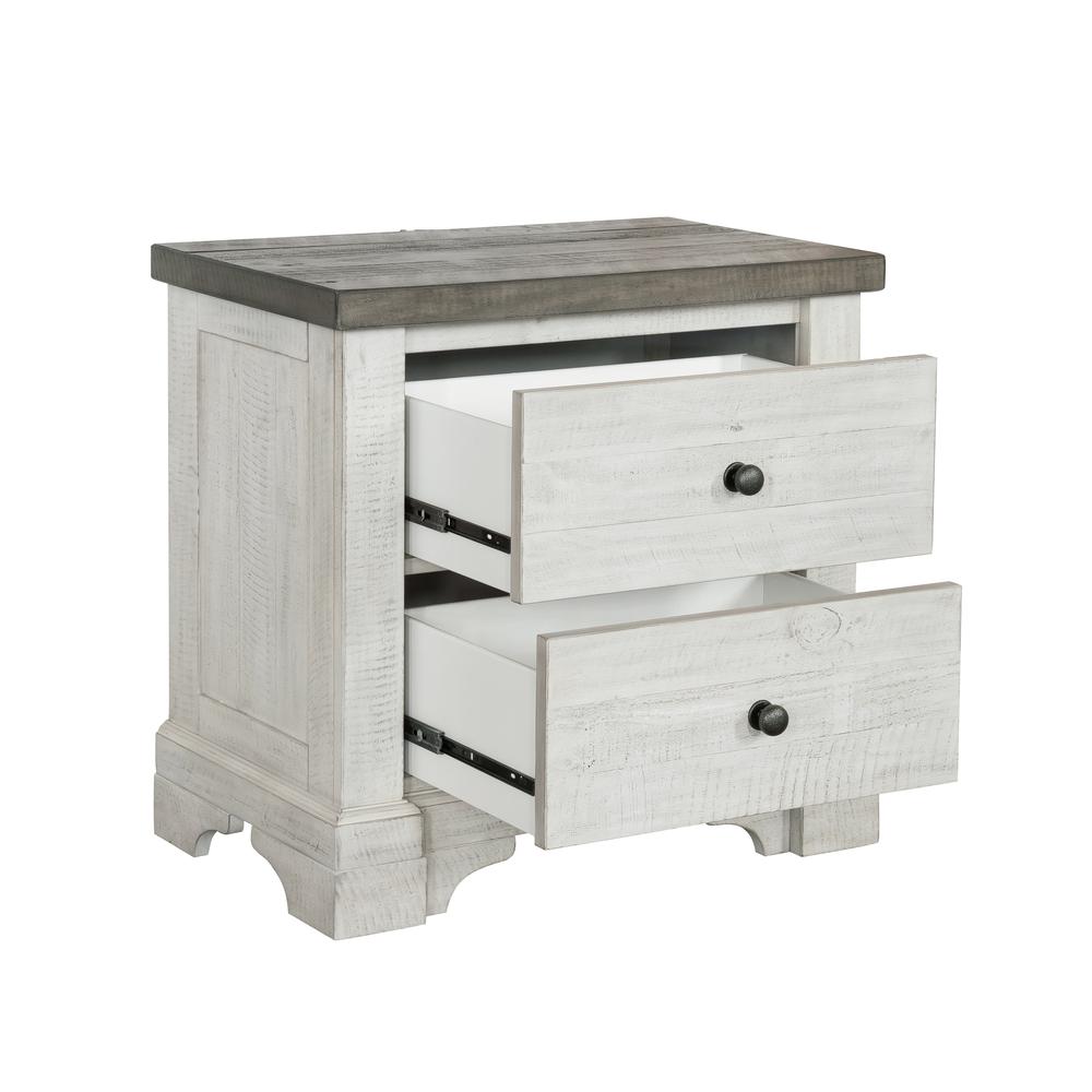 Valley Ridge 2 Drawer Nightstand. Picture 4