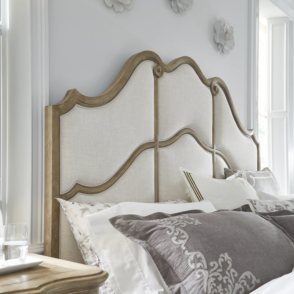 Weston Hills Queen Upholstered Bed. Picture 9