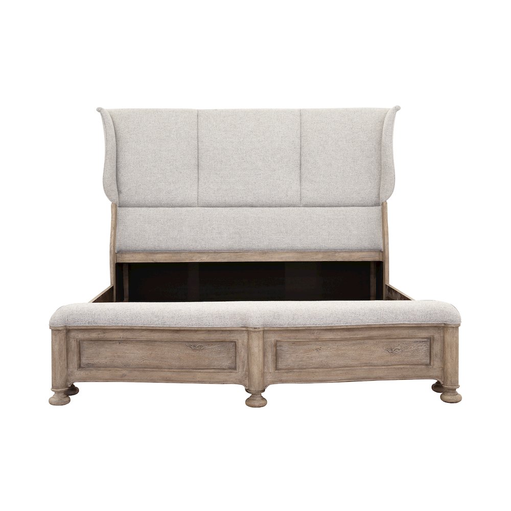 Higgins Street Queen Upholstered Bed. Picture 3