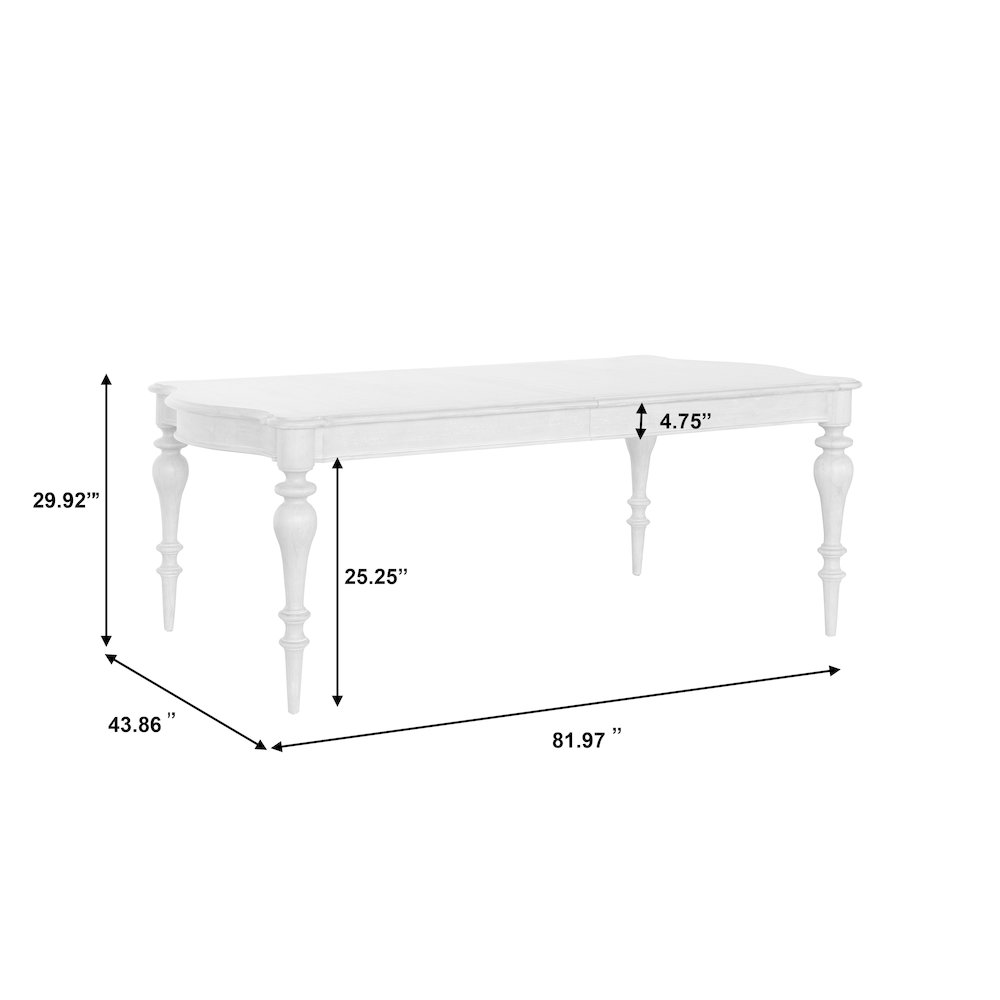 Weston Hills Leg Table. Picture 13