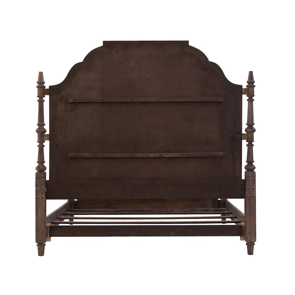 Revival Row Queen Panel Bed. Picture 4