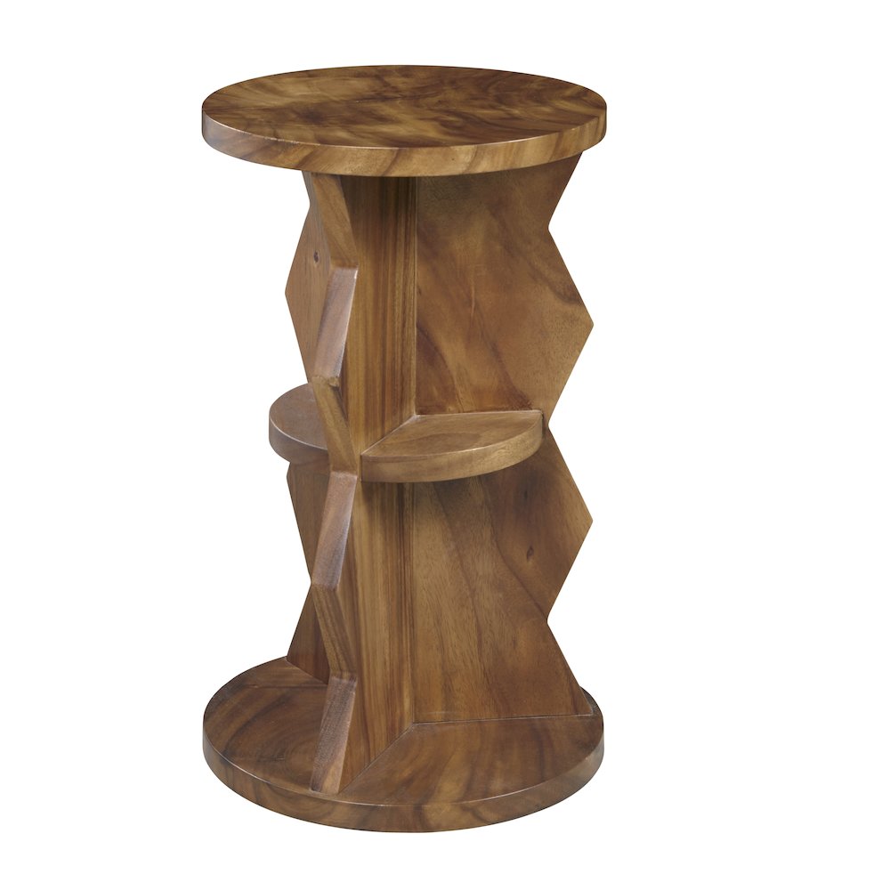 Rustic Round Spot Table. Picture 3