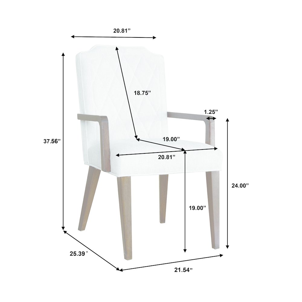 Asher Park Upholstered Arm Chair, Upholstered Finish. Picture 4