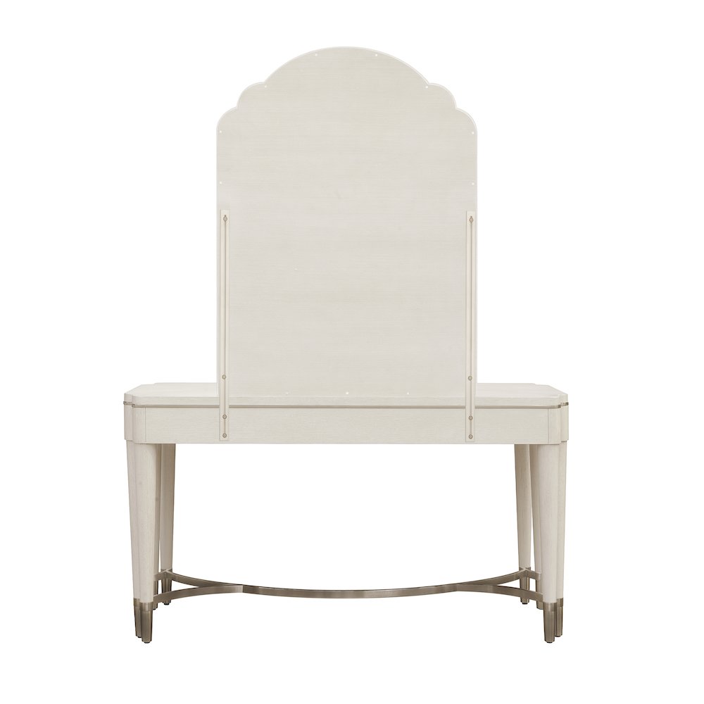Grace Vanity and Mirror Set with Stool. Picture 5