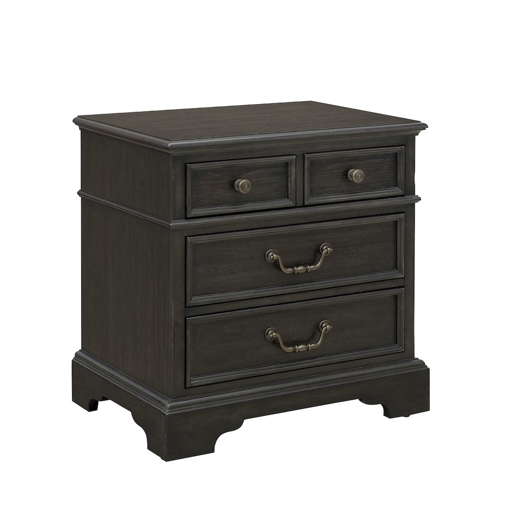 Hickory Creek 3 Drawer Nightstand. Picture 1