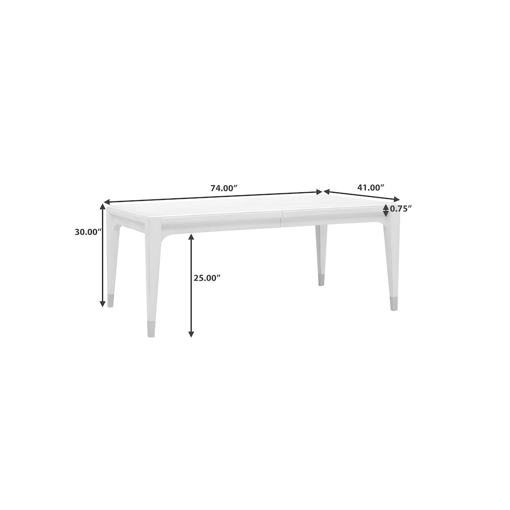 Ashby Place Leg Dining Table. Picture 9