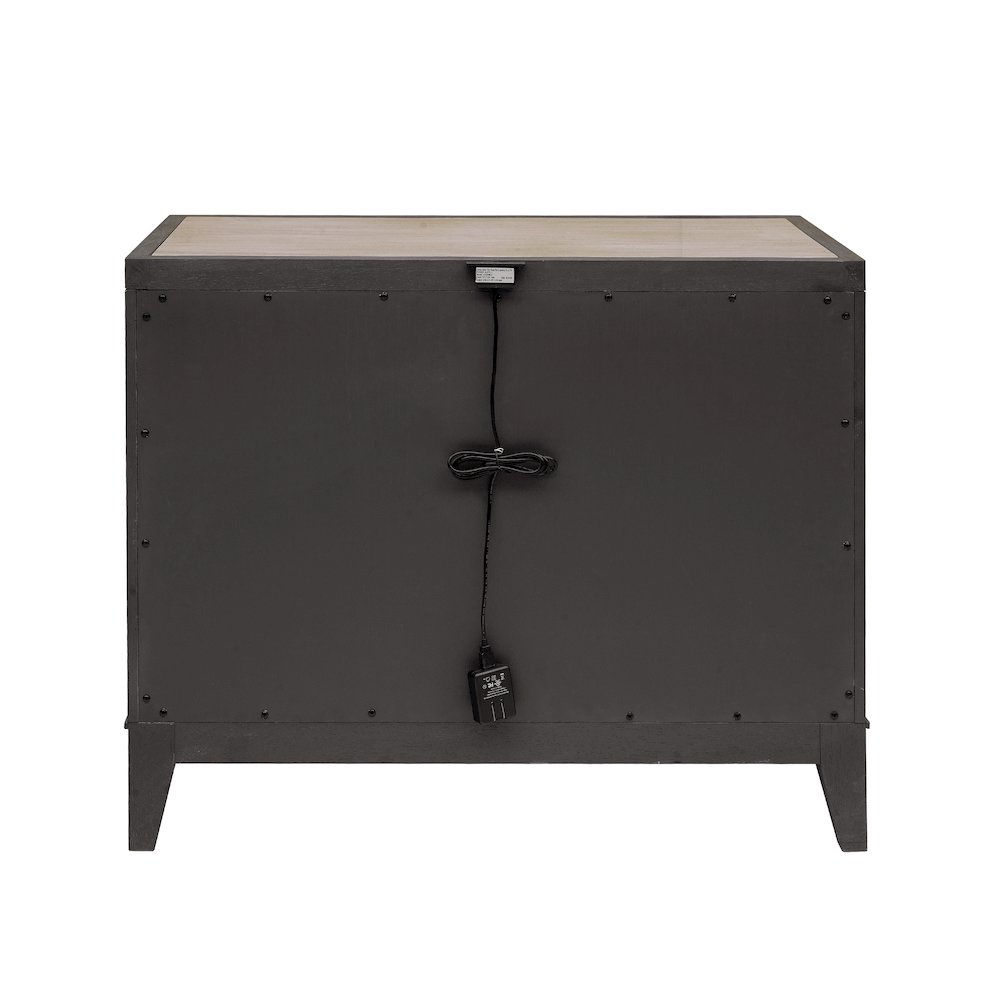 Quincy Stone-Top Bachelor's Chest with Storage Drawer. Picture 5