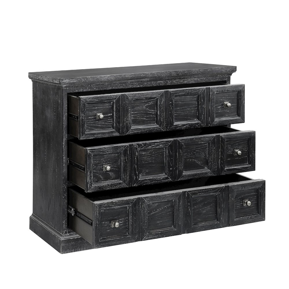 Rustic 3 Drawer Accent Chest. Picture 4
