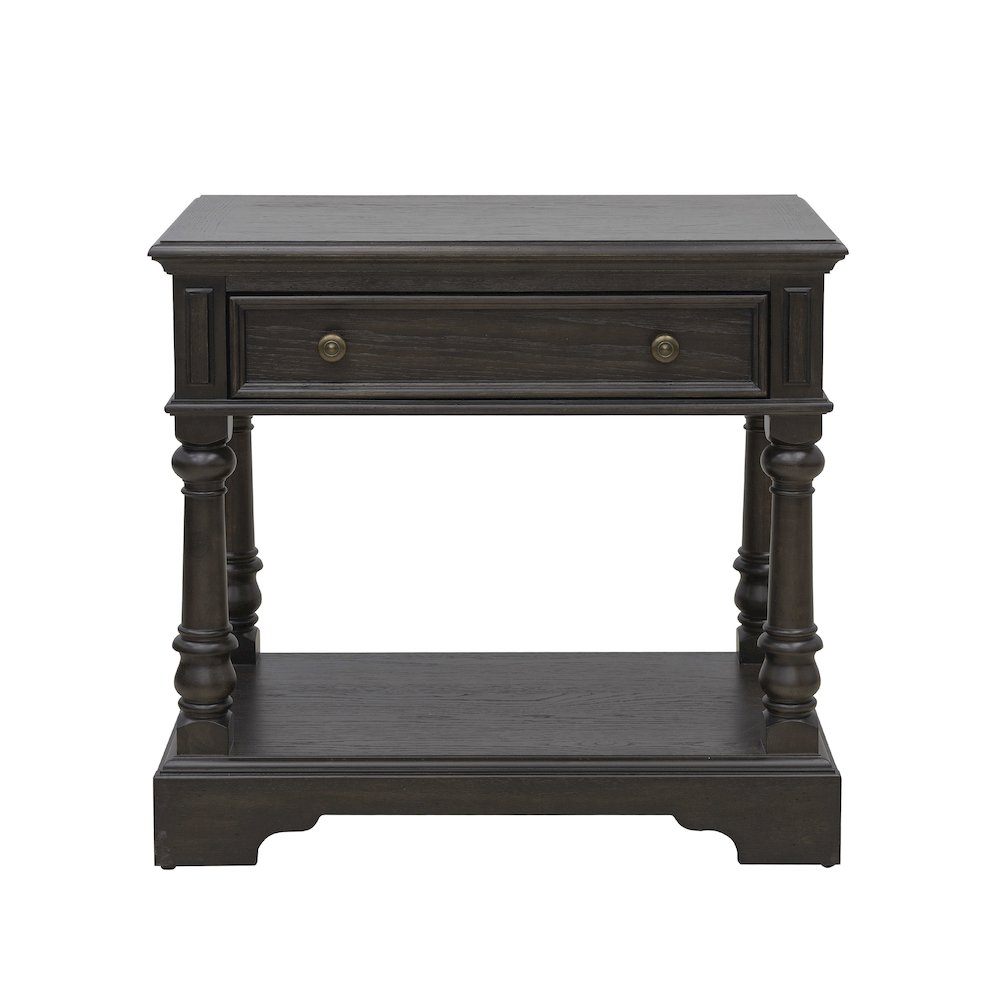 Hickory Creek Bachelor's Chest with Storage Drawer. Picture 3