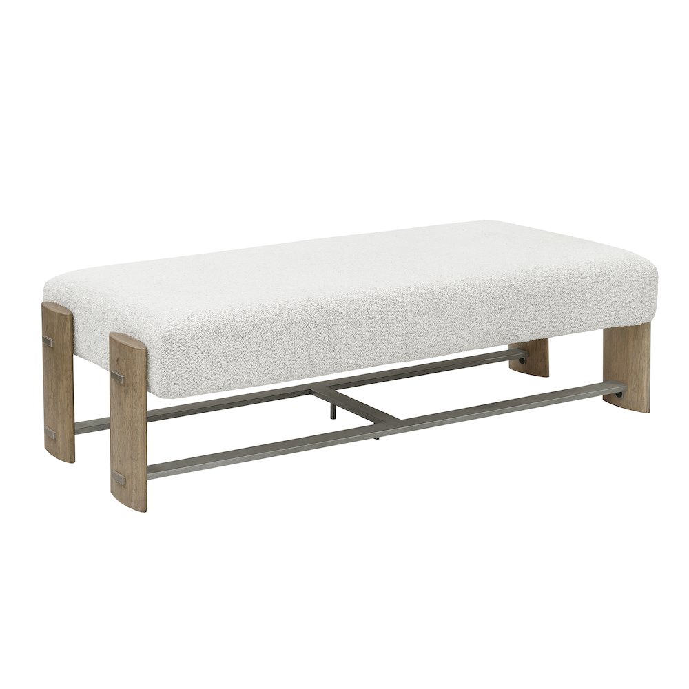 Modern Upholstered  Ottoman Bench. Picture 3