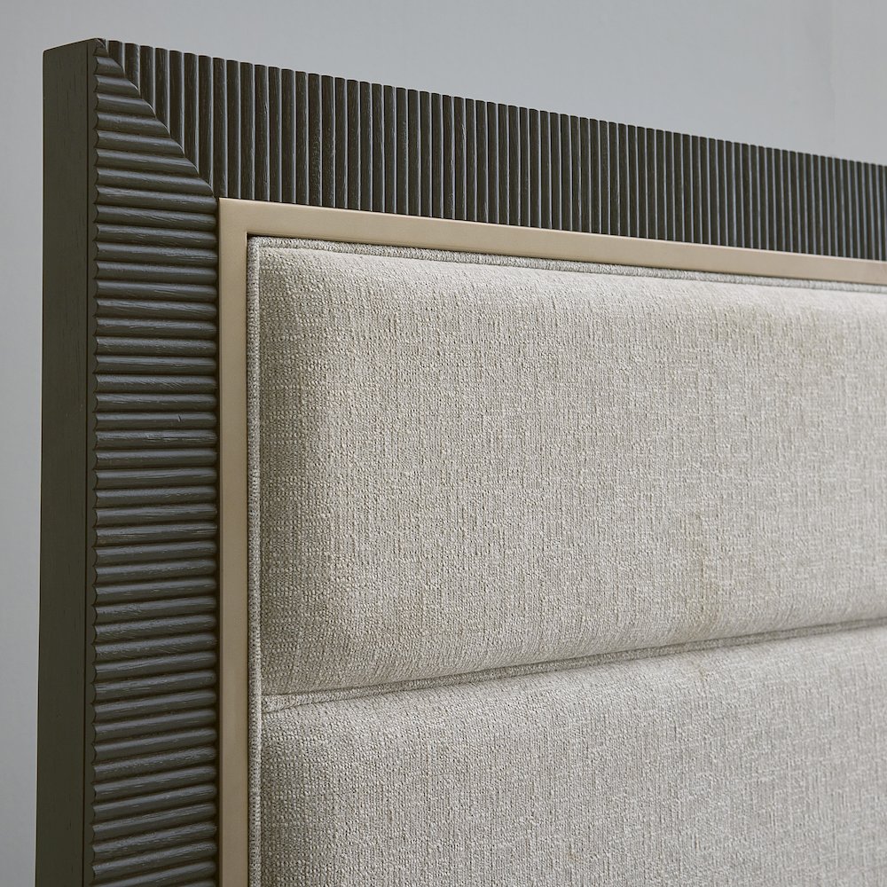 West End Loft Upholstered Queen Bed. Picture 5