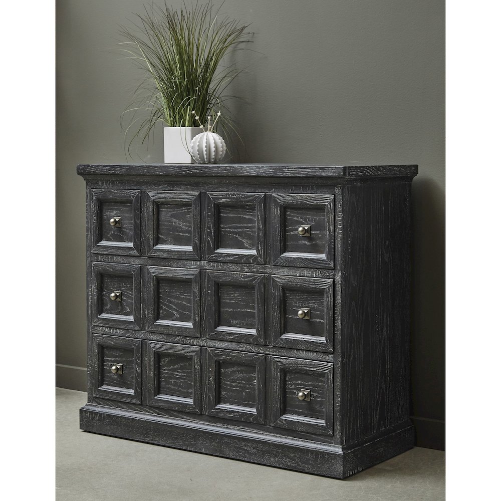 Rustic 3 Drawer Accent Chest. Picture 9