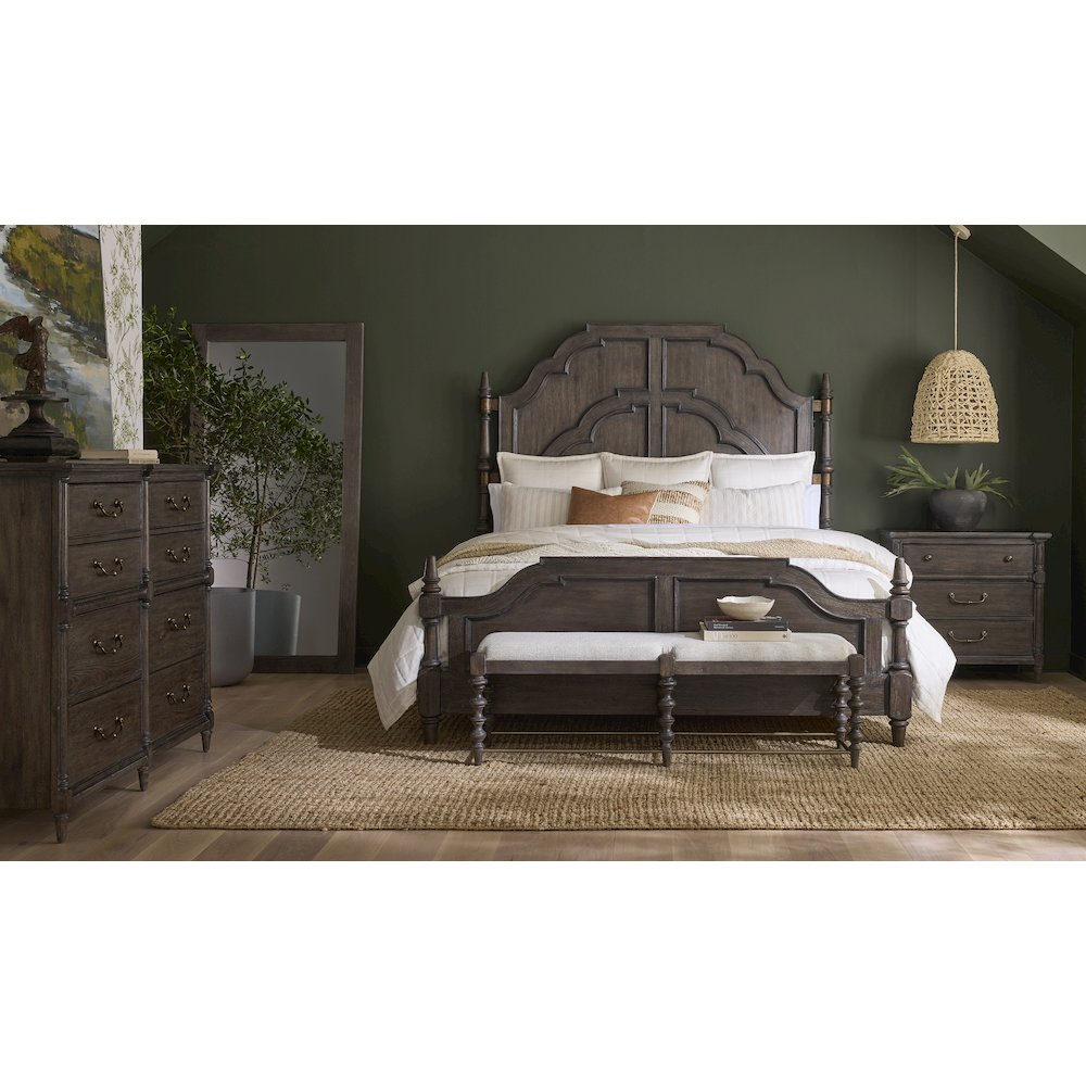 Revival Row Queen Panel Bed. Picture 10