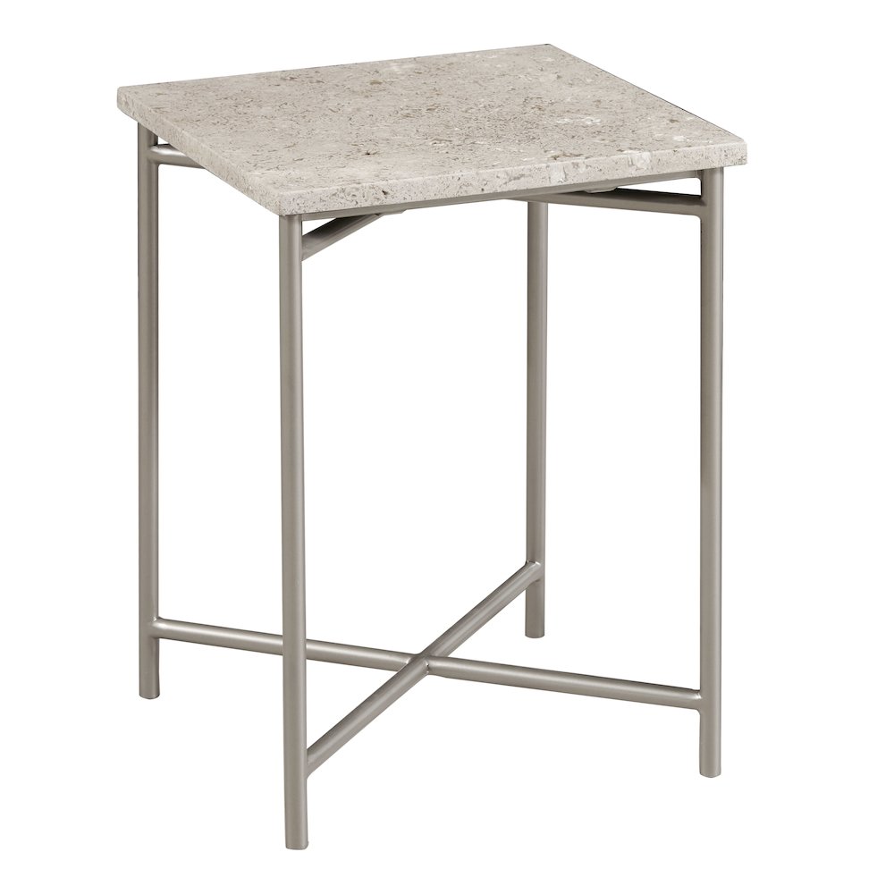 Small Stone Top Nesting table. Picture 3
