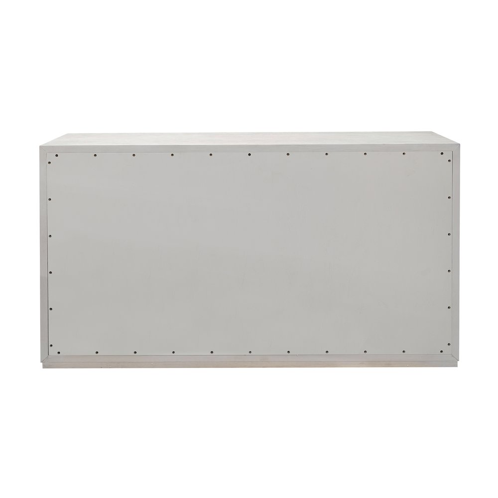 3 Door Eglomise Credenza. Picture 5