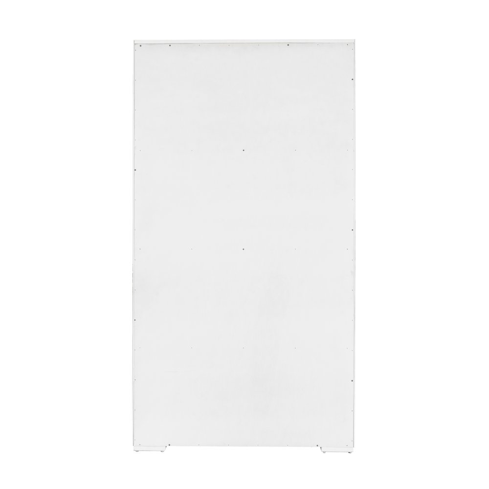 Contemporary 4-Shelf Sliding Door Bookcase. Picture 5