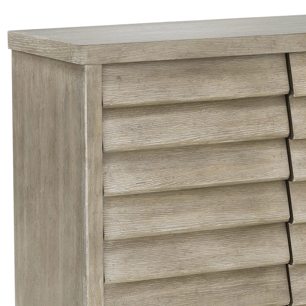 Modern 4 Door Credenza with Storage. Picture 7