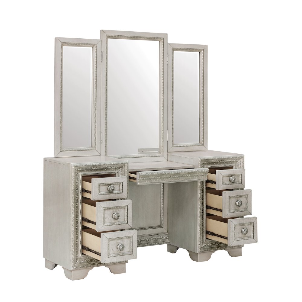 Camila 7 Drawer Vanity. Picture 5