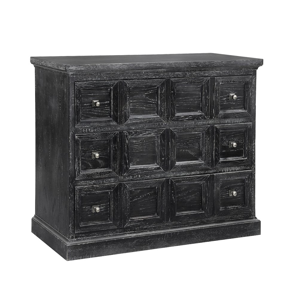 Rustic 3 Drawer Accent Chest. Picture 3