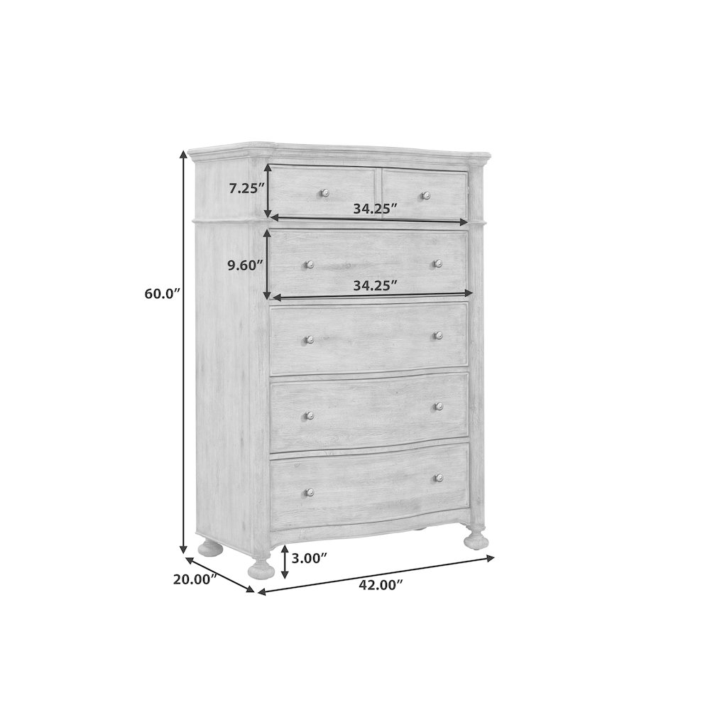 Higgins Street 5-Drawer Chest. Picture 8
