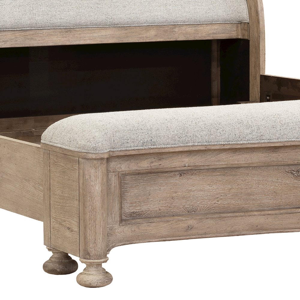 Higgins Street Queen Upholstered Bed. Picture 8