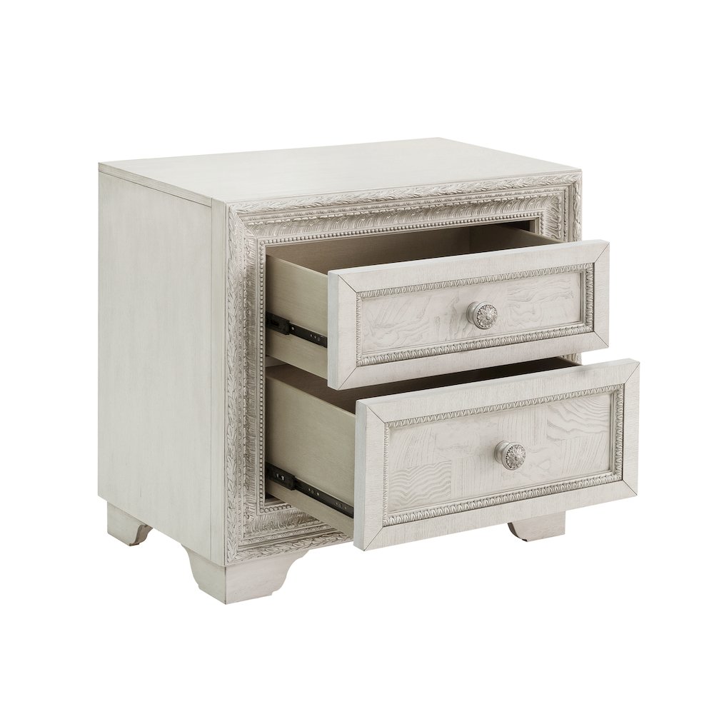 Camila 2 Drawer Nightstand. Picture 4