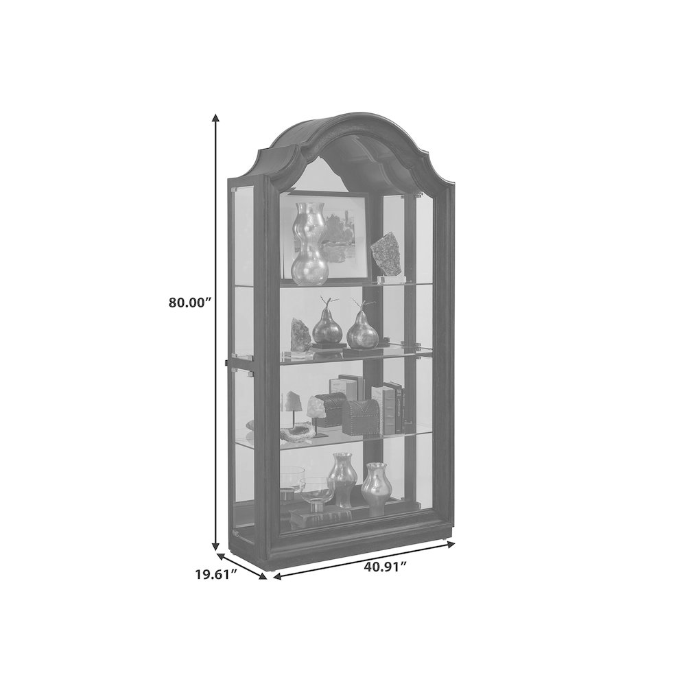 Traditional Side Entry Curio. Picture 7