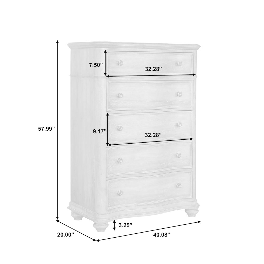Weston Hills 5 Drawer Chest. Picture 10