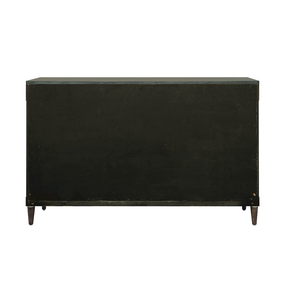 Asher Park 2 Door Server with Storage Drawer, Piano Brown Finish. Picture 4