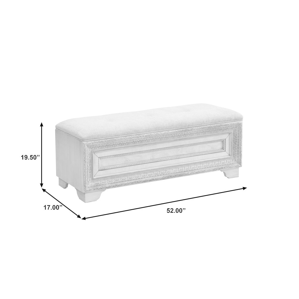 Camila Storage Bed Bench. Picture 7
