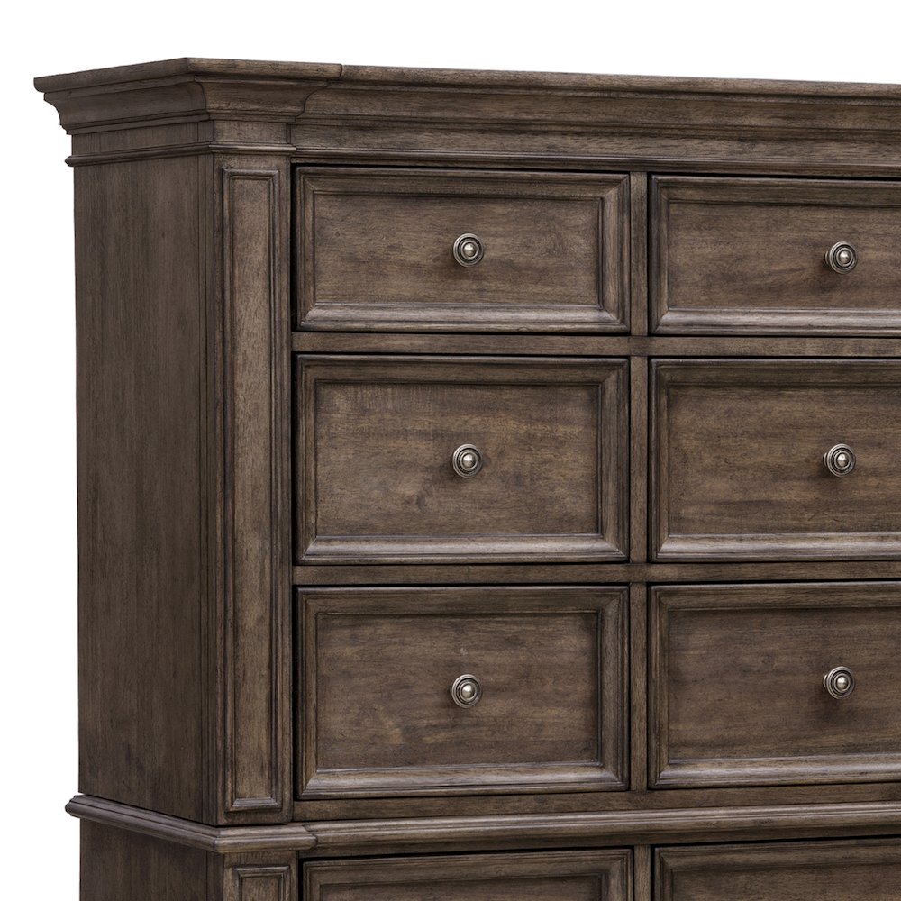 Woodbury 15-Drawer Master Chest in Cowboy Boots Brown. Picture 7