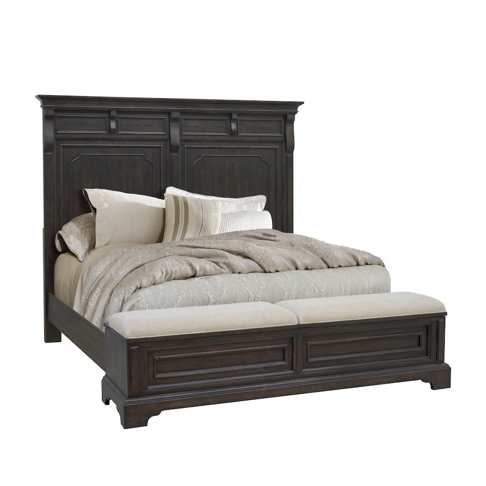Hickory Creek Queen Storage Bed. Picture 1