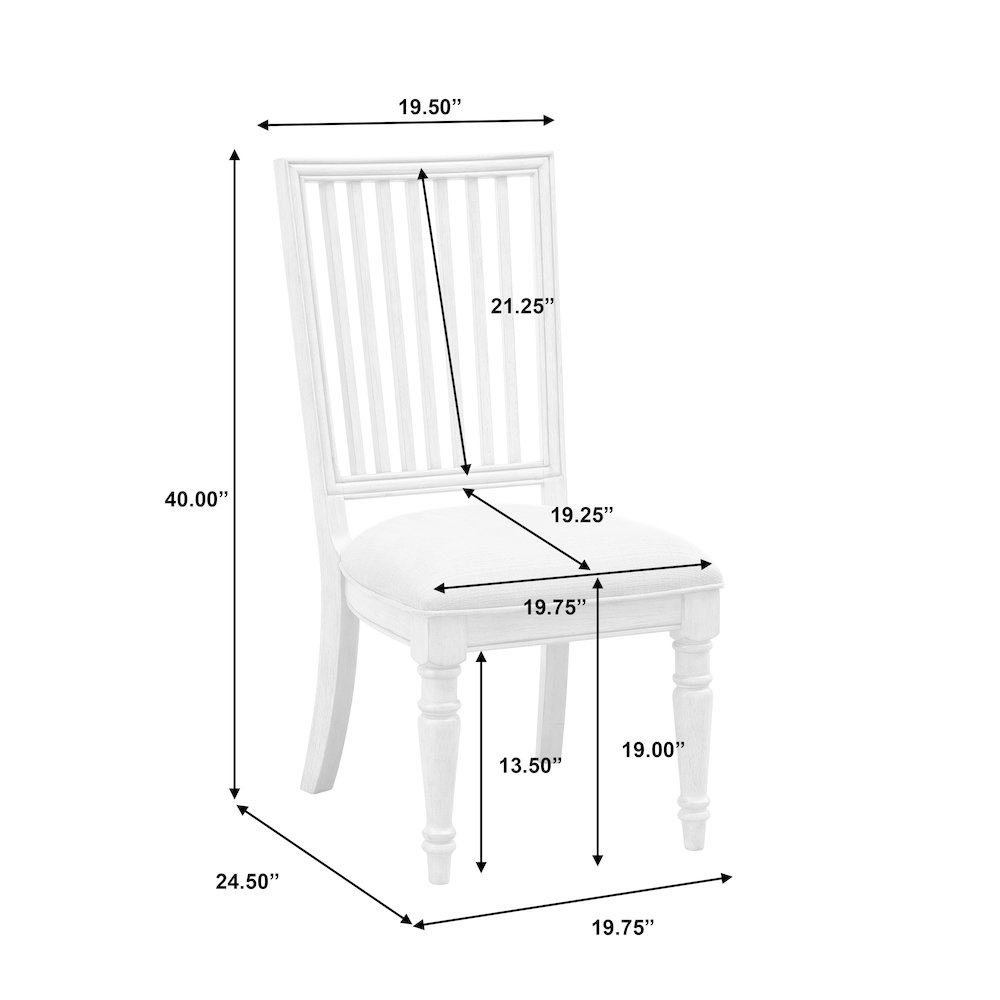 Madison Ridge Farmhouse Side Chair. Picture 11