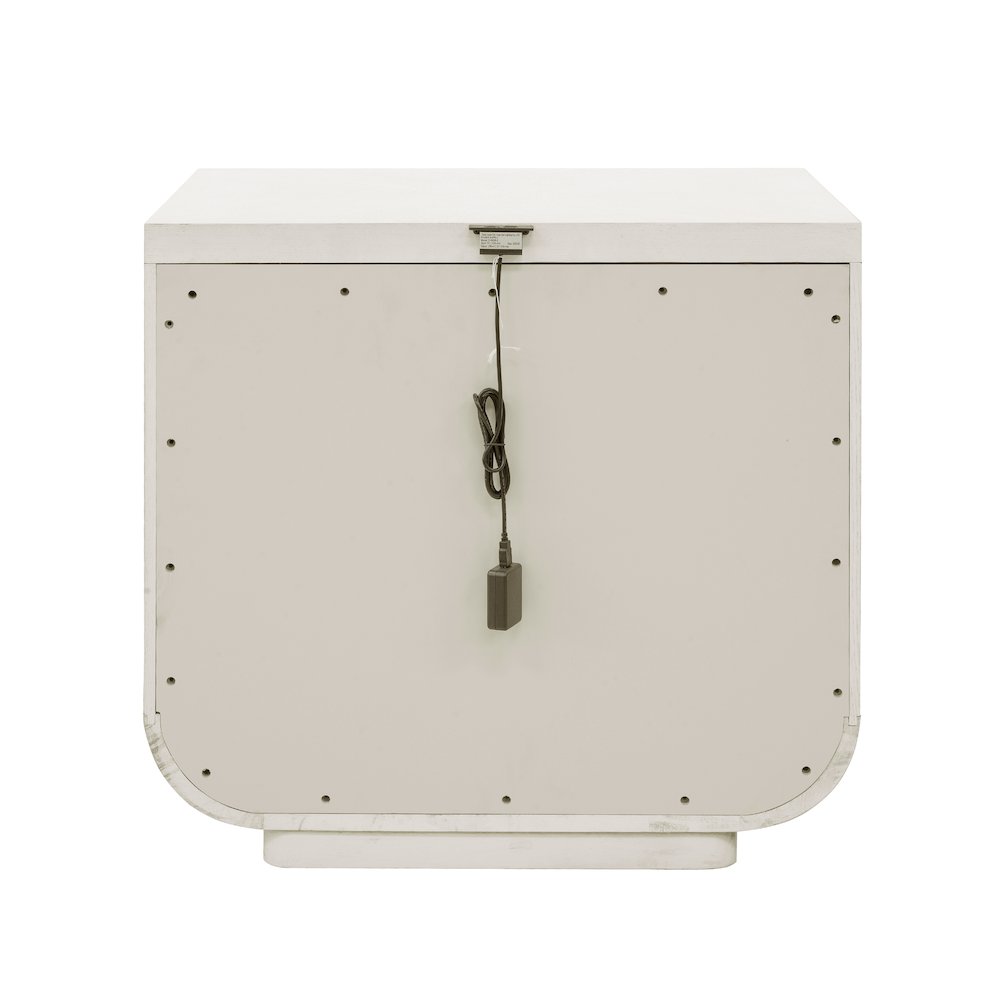 Brighton 3-Drawer Nightstand with USB Port. Picture 5