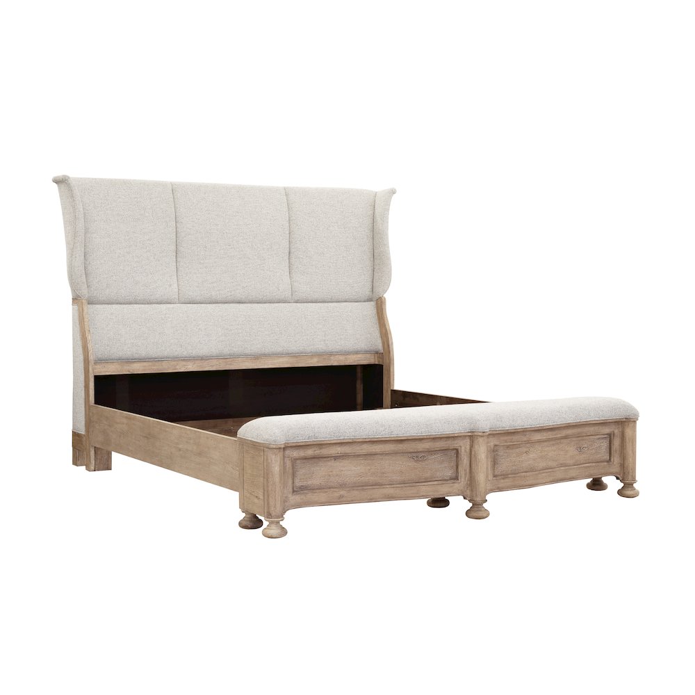 Higgins Street Queen Upholstered Bed. Picture 4