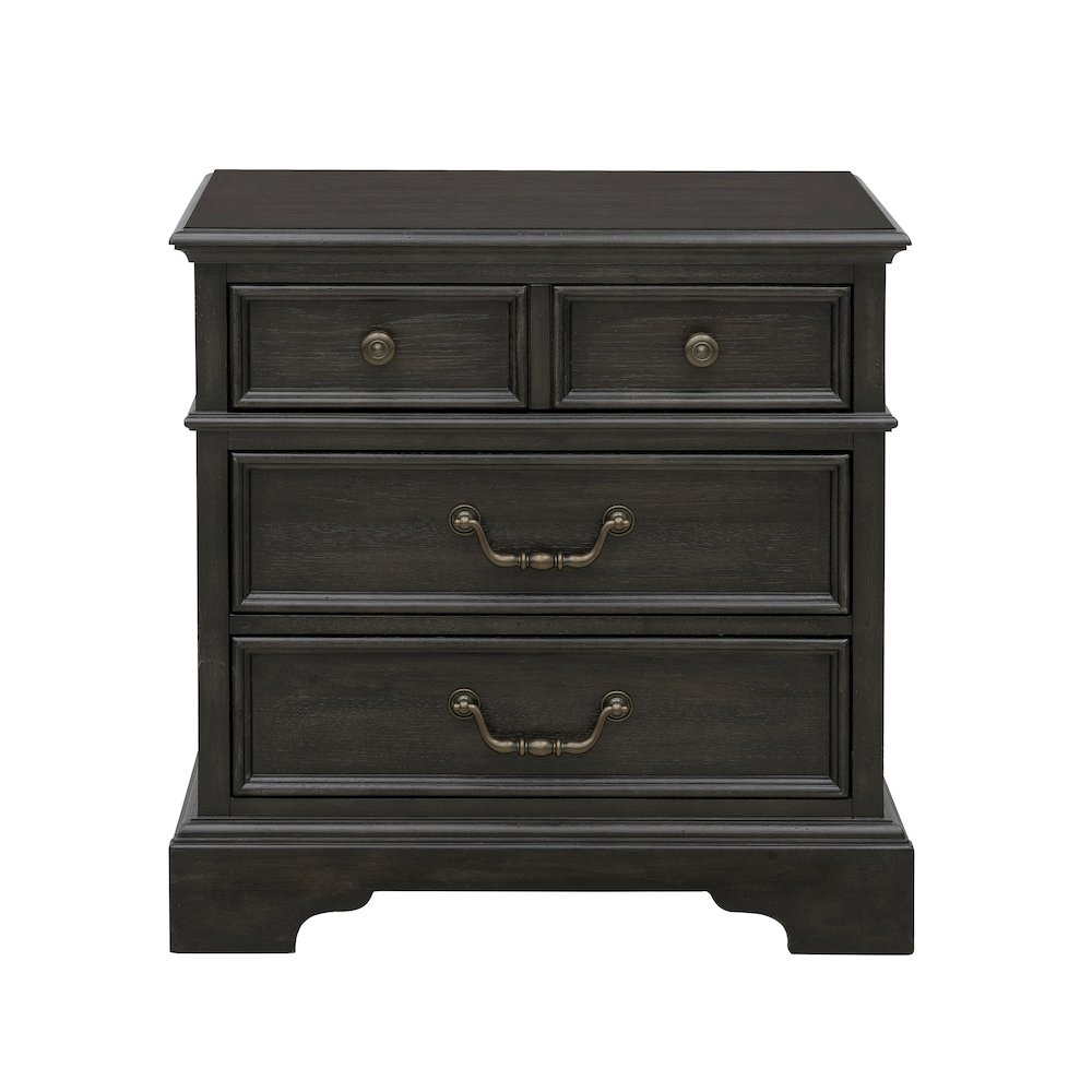 Hickory Creek 3 Drawer Nightstand. Picture 3